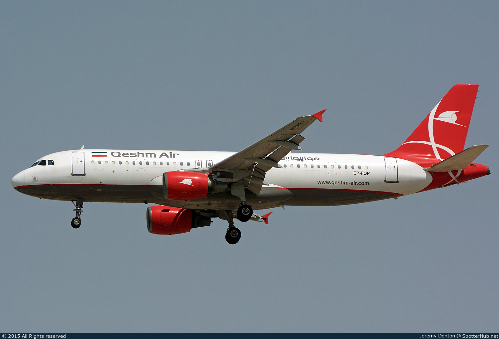 Photo of EP-FQP - Airbus A320-214 operated by Qeshm Air