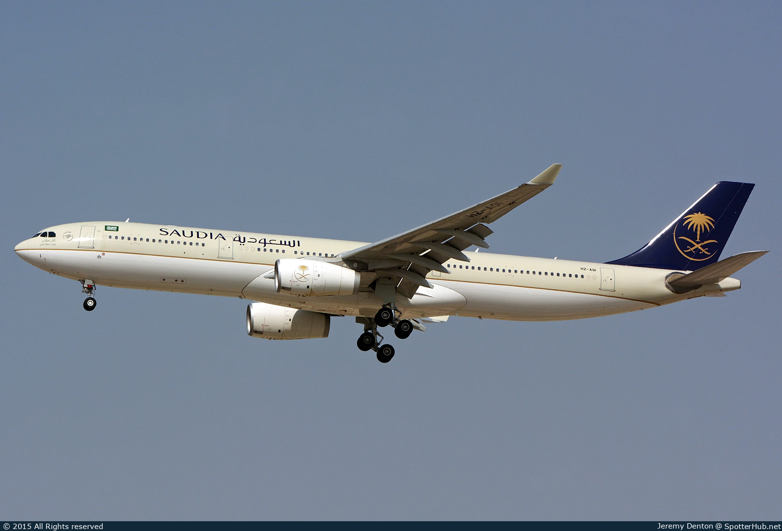 Photo of HZ-AQI - Airbus A330-343 operated by Saudia