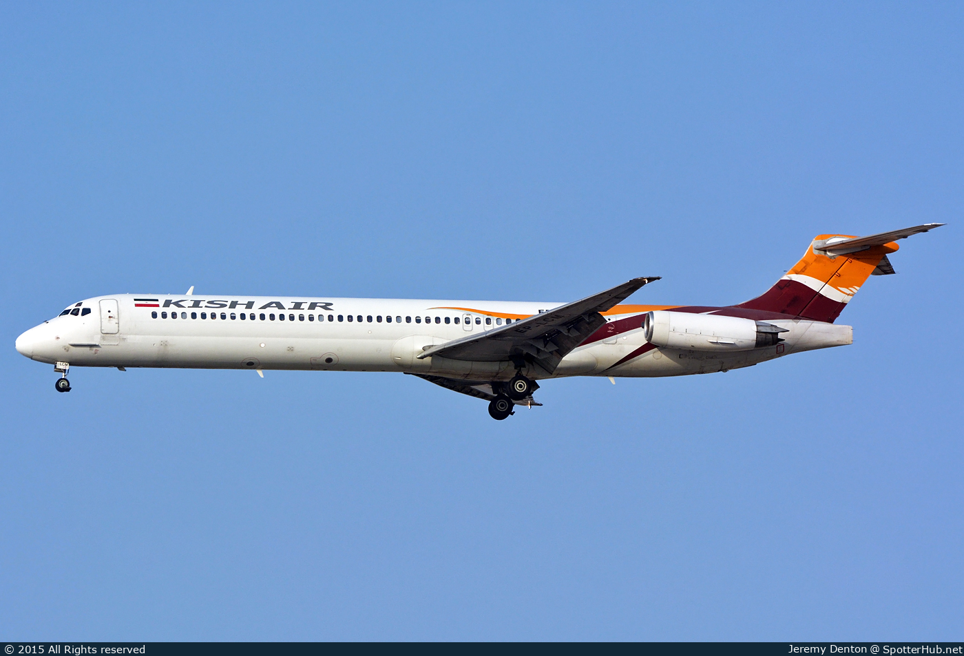 Photo of EP-LCM - McDonnell Douglas MD-82 operated by Kish Air