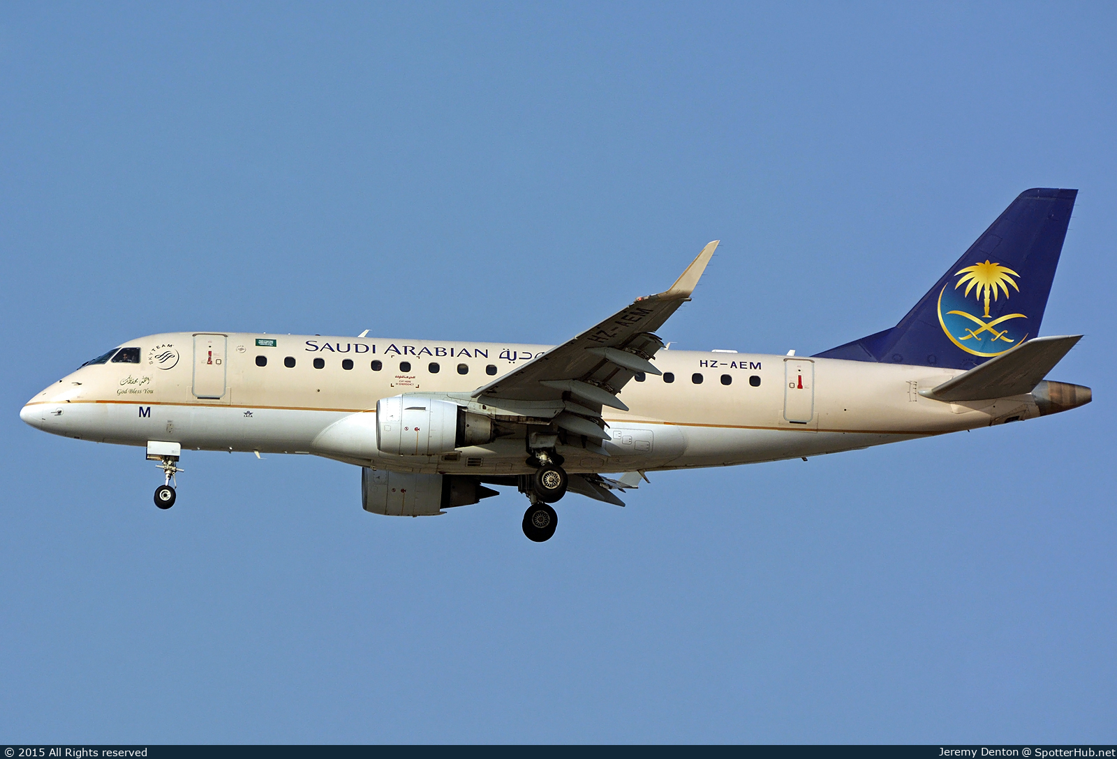 Photo of HZ-AEM - Embraer ERJ-170LR operated by Saudi Arabian Airlines