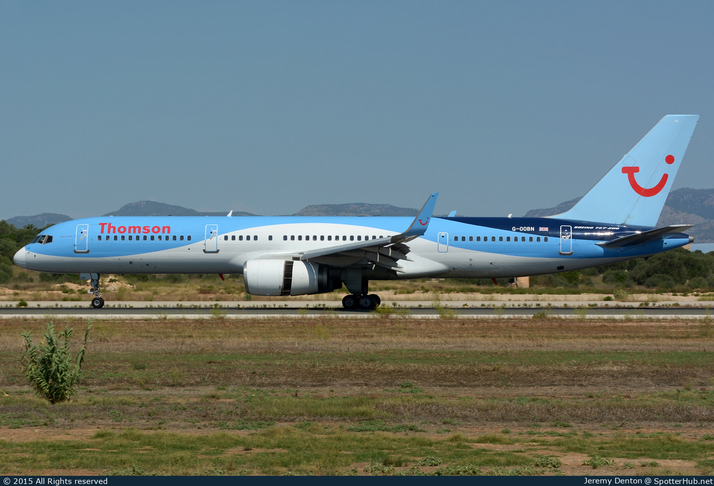 Photo of G-OOBN - Boeing 757-2G5 operated by Thomson Airways