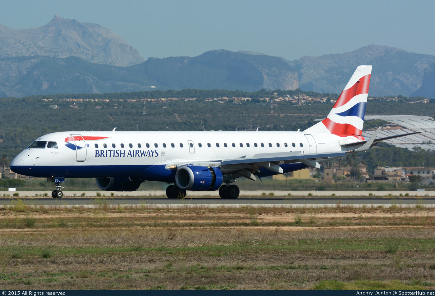 Photo of G-LCYU - Embraer ERJ-190SR operated by BA CityFlyer