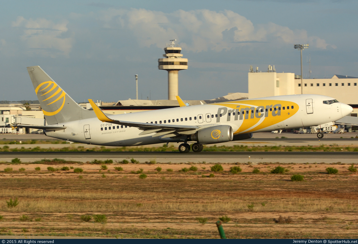 Photo of OY-PSA - Boeing 737-8Q8 operated by Primera Air Scandinavia