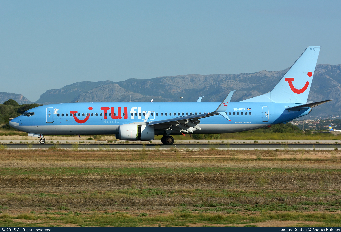 Photo of SE-RFX - Boeing 737-8K5 operated by TUIfly Nordic