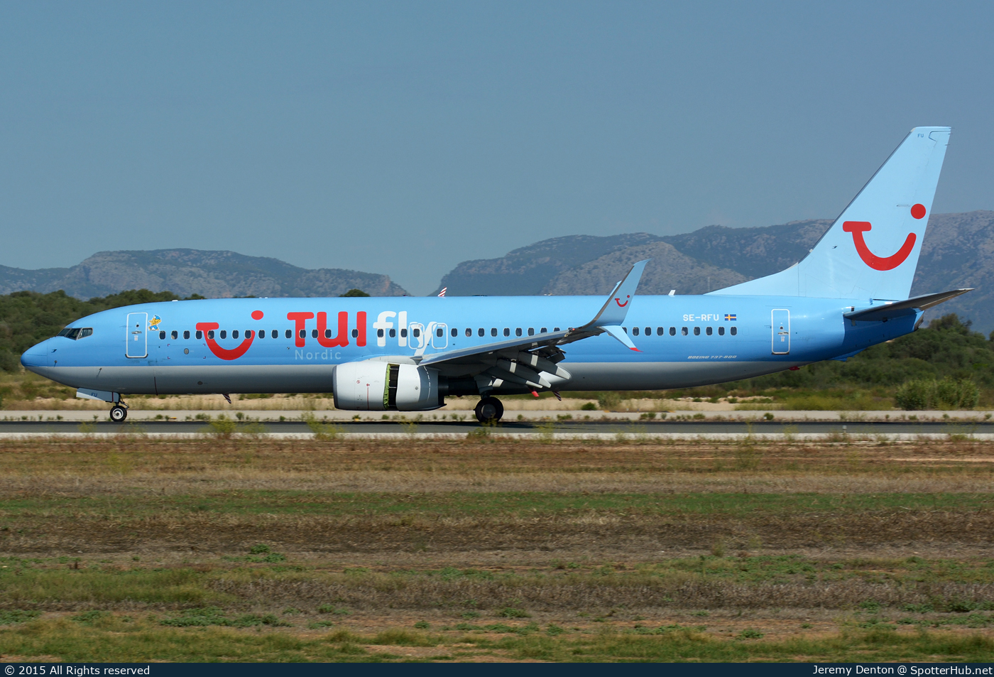 Photo of SE-RFU - Boeing 737-8K5 operated by TUIfly Nordic