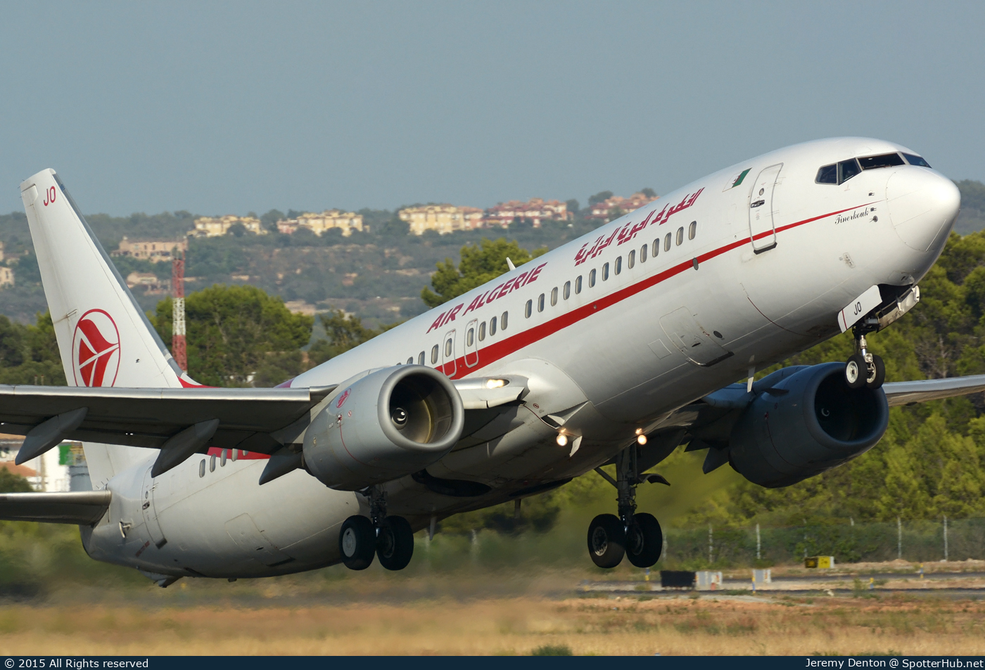Photo of 7T-VJO - Boeing 737-8D6 operated by Air Algérie