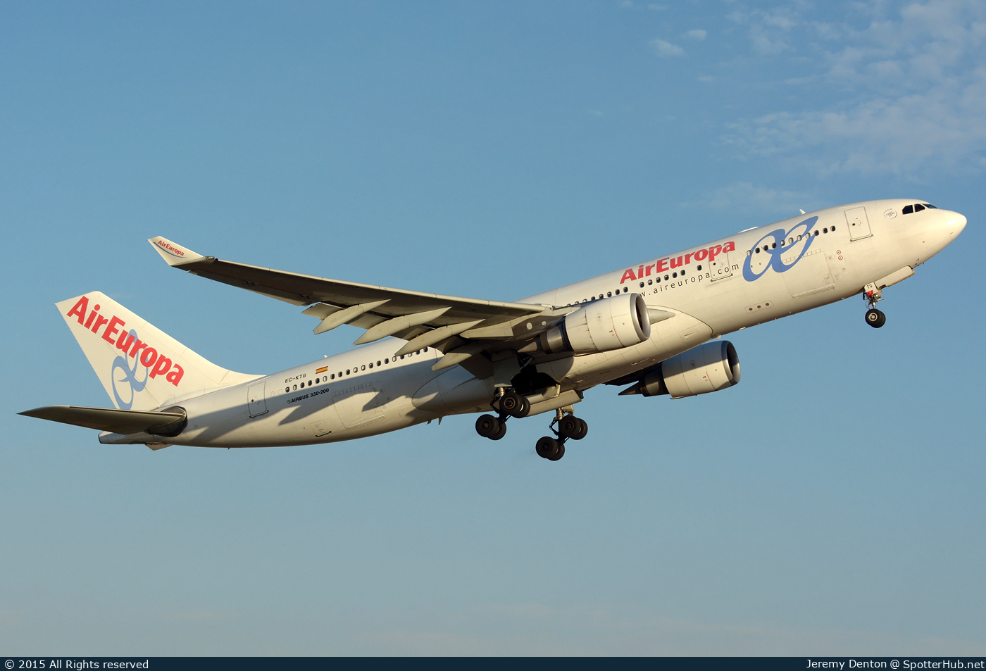 Photo of EC-KTG - Airbus A330-202 operated by Air Europa
