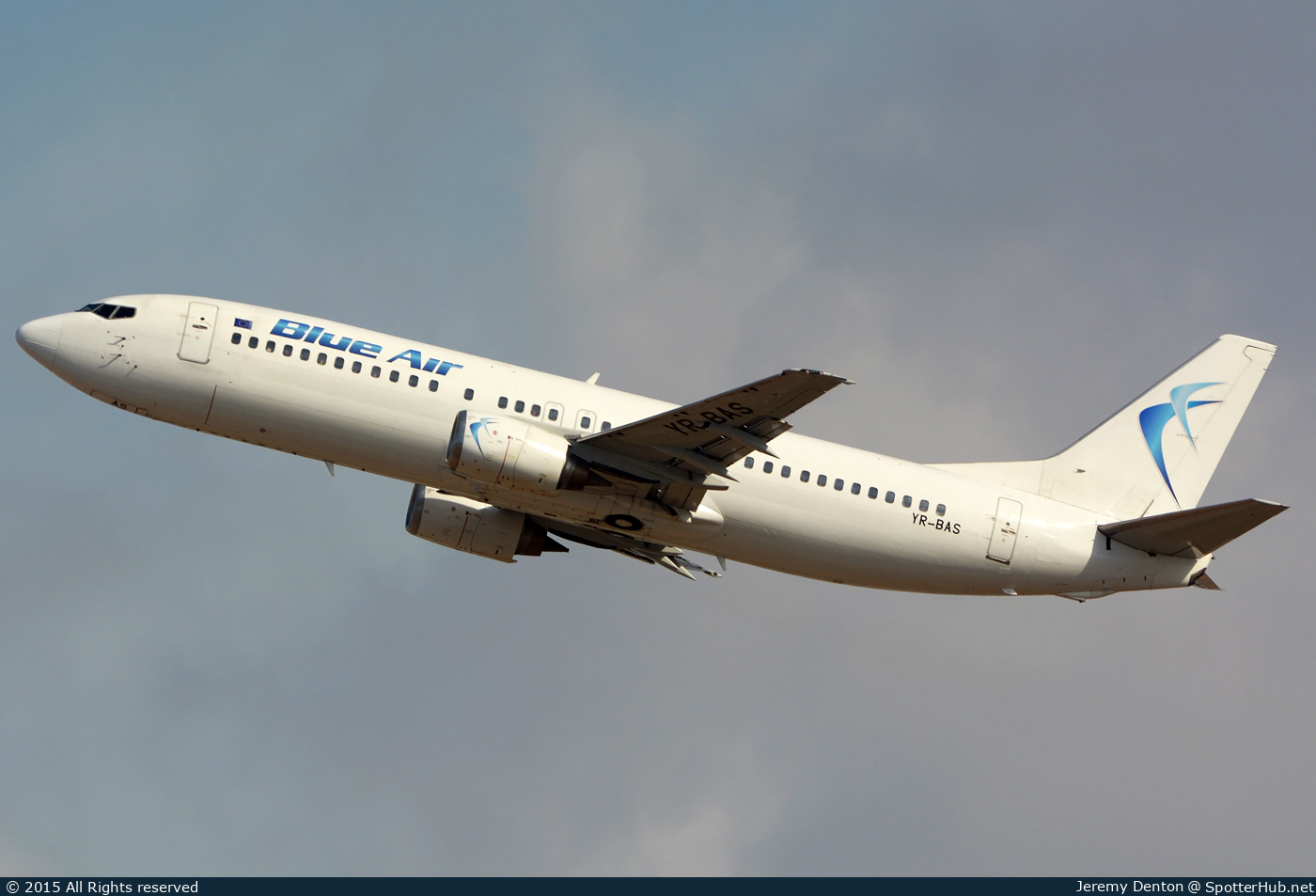 Photo of YR-BAS - Boeing 737-430 operated by Blue Air