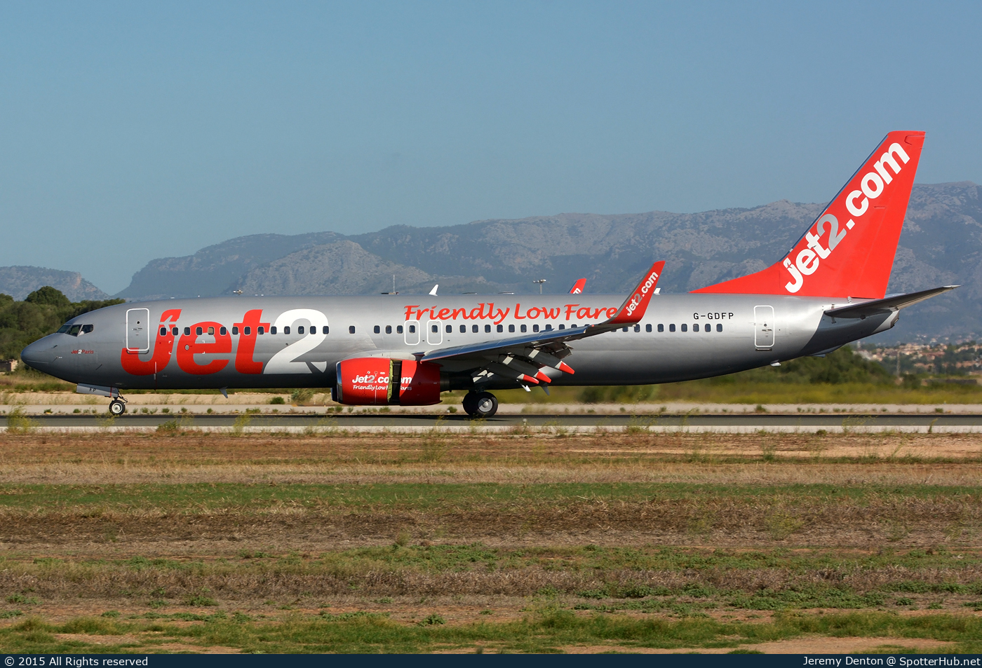 Photo of G-GDFP - Boeing 737-8Z9 operated by Jet2