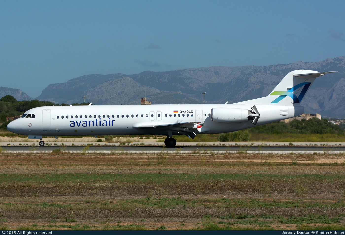 Photo of D-AOLG - Fokker 100 operated by Avanti Air