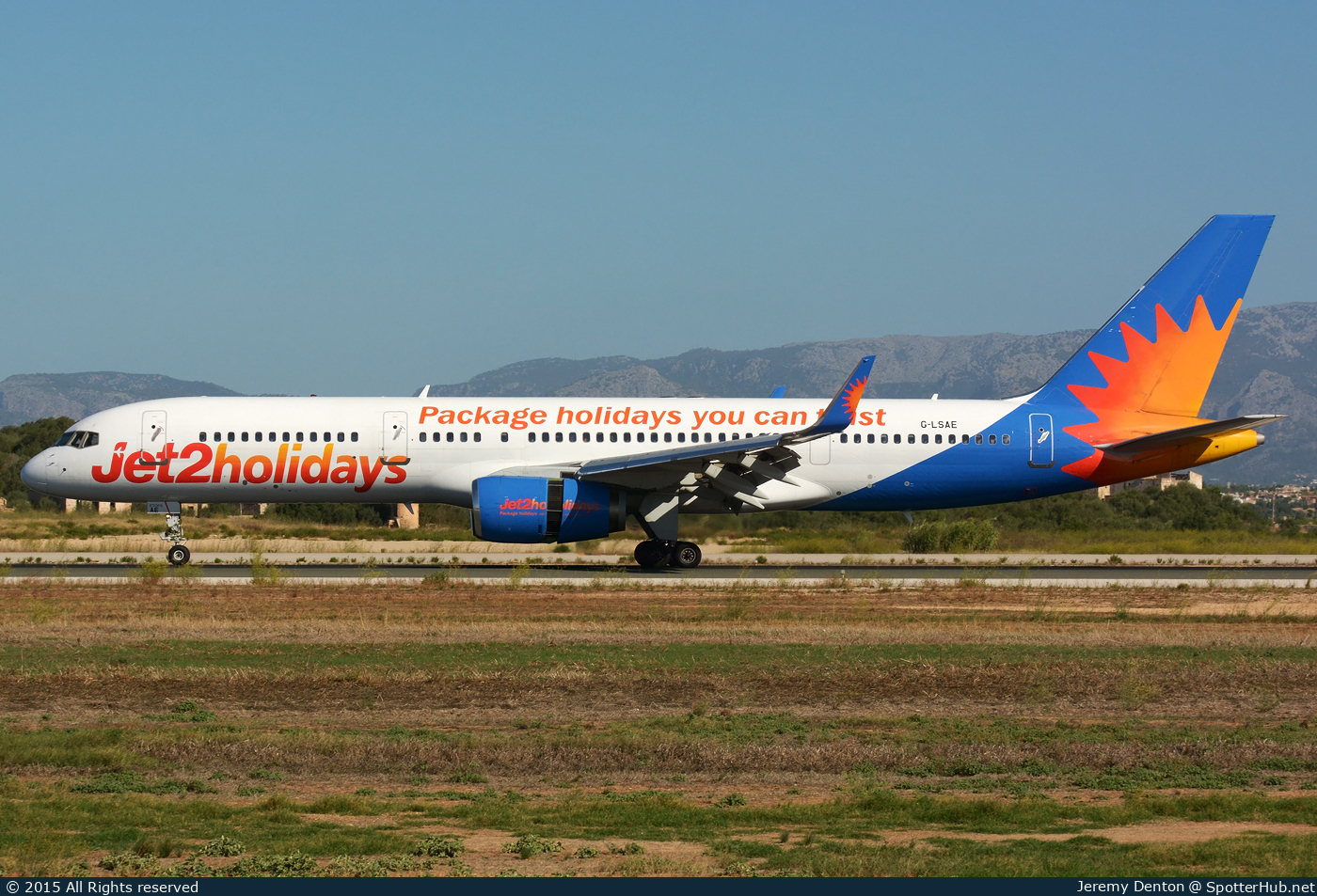 Photo of G-LSAE - Boeing 757-27B operated by Jet2