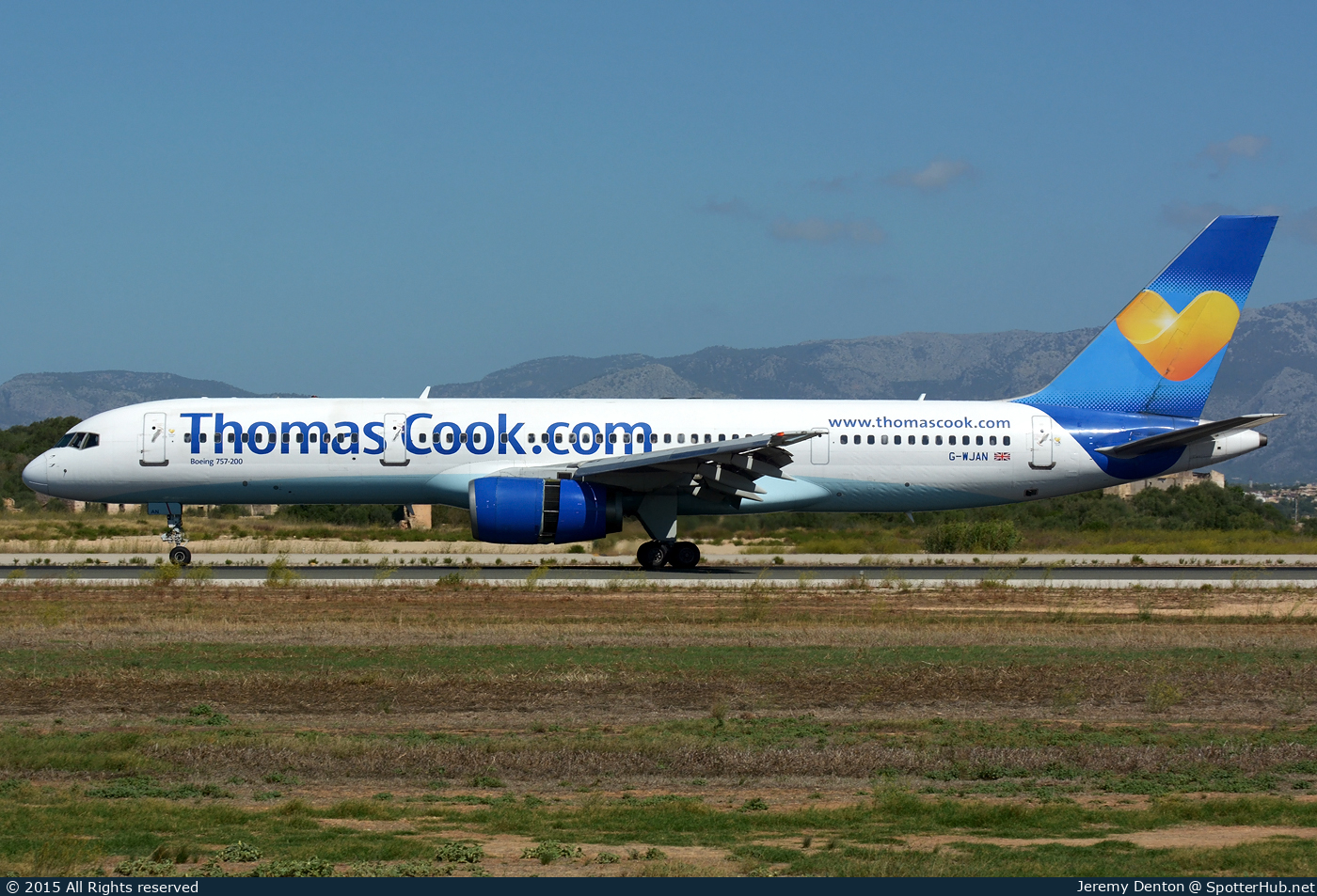 Photo of G-WJAN - Boeing 757-21K operated by Thomas Cook Airlines