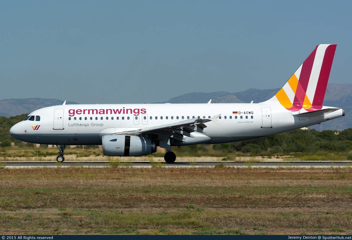 Photo of D-AGWQ - Airbus A319-132 operated by Germanwings