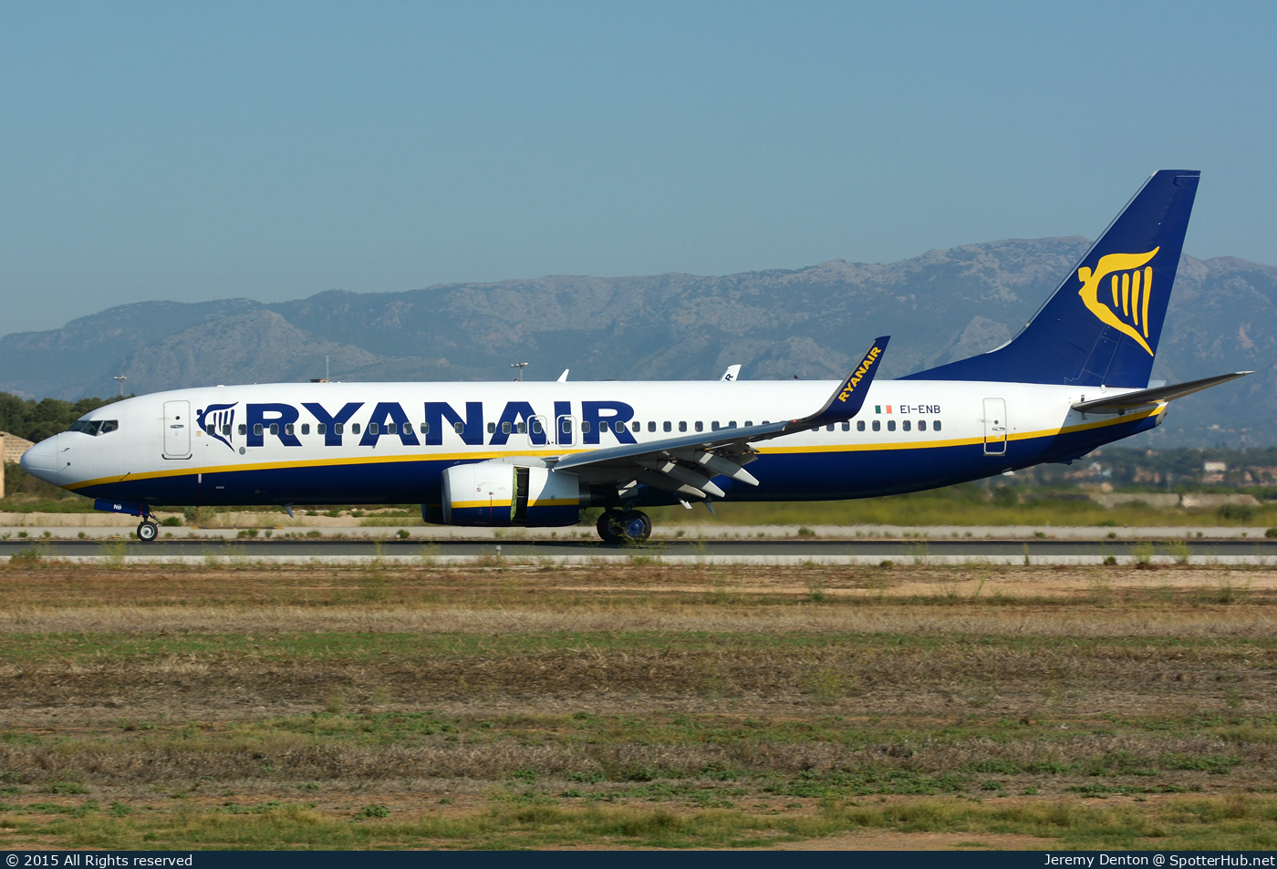 Photo of EI-ENB - Boeing 737-8AS operated by Ryanair