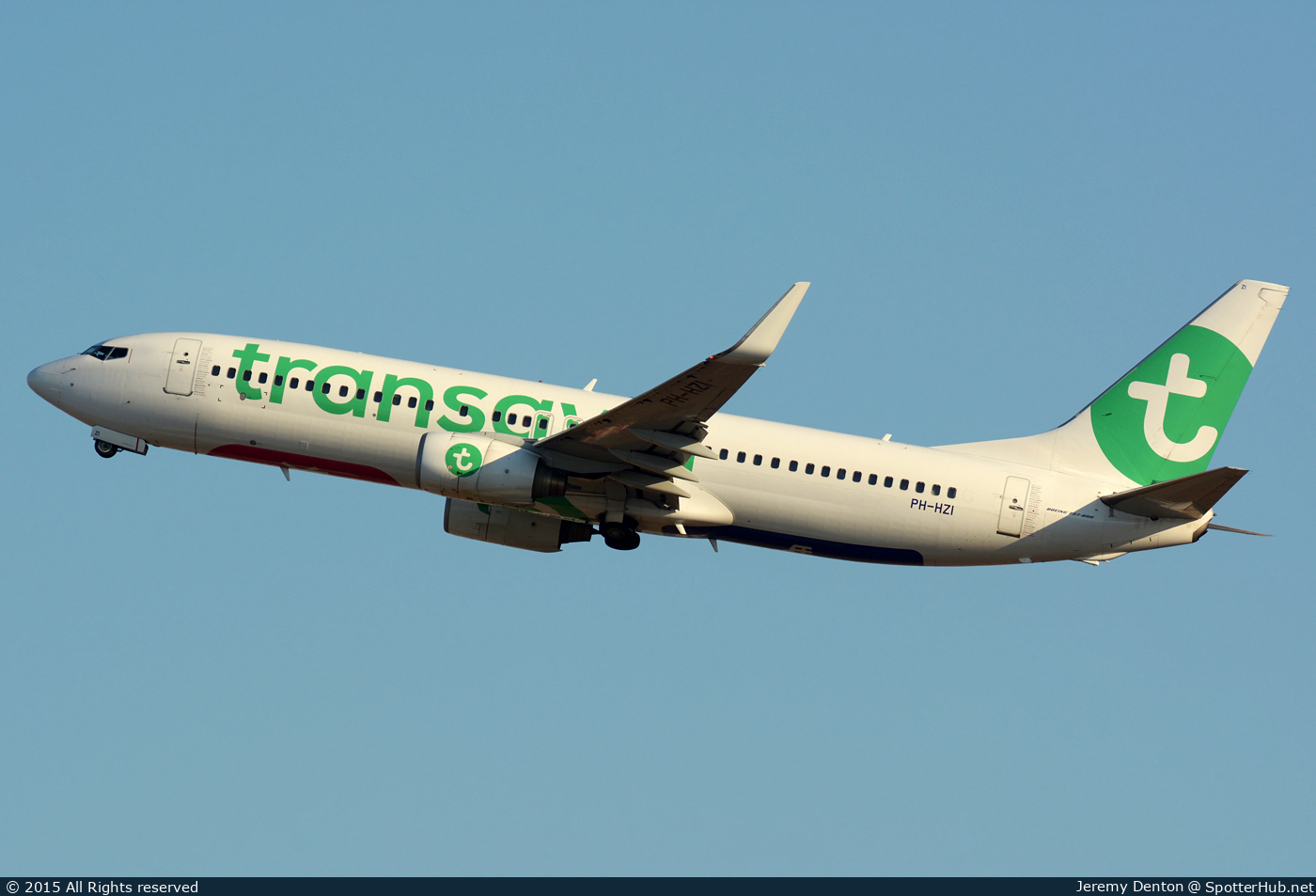 Photo of PH-HZI - Boeing 737-8K2 operated by Transavia