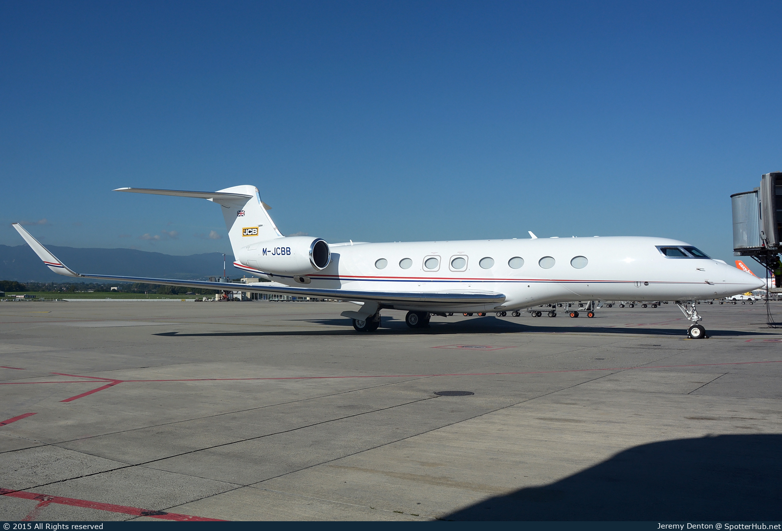Photo of M-JCBB - Gulfstream G650 operated by J C Bamford Ltd.
