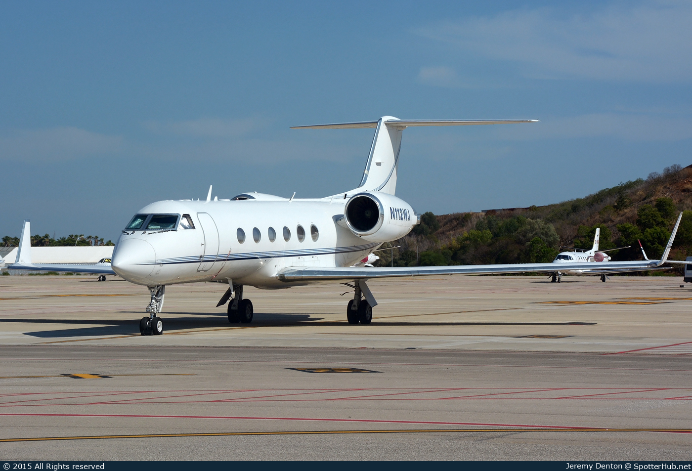 Photo of N112WJ - Gulfstream GIV operated by Private