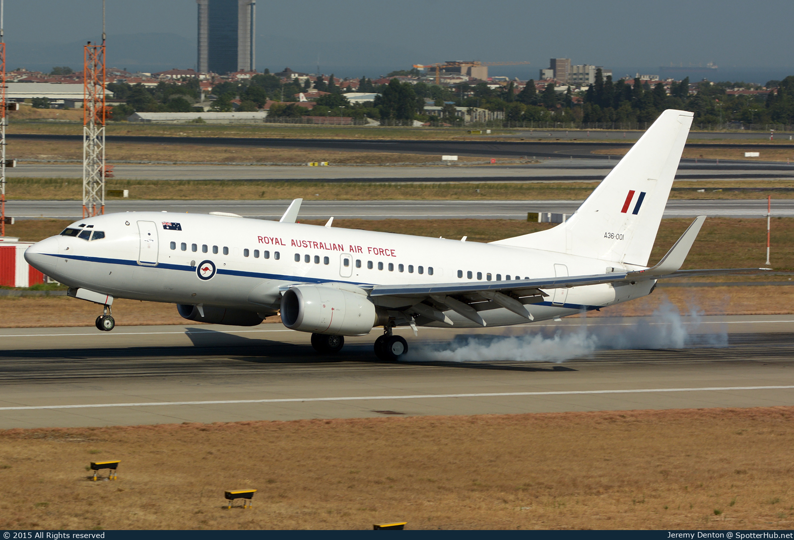 Photo of A36-001 - Boeing 737-7DT(BBJ) operated by Royal Australian Air Force