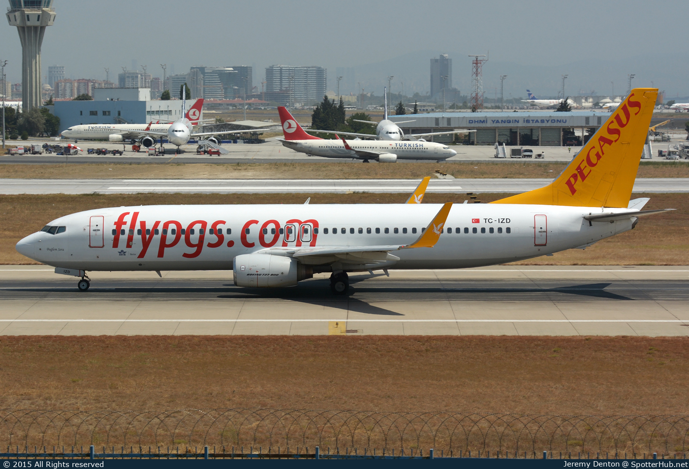 Photo of TC-IZD - Boeing 737-83N operated by Pegasus Airlines