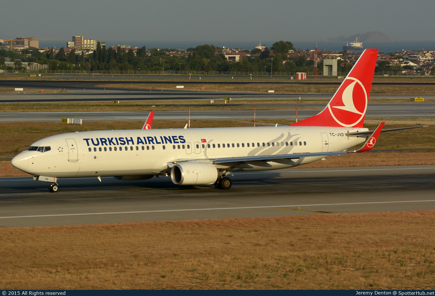 Photo of TC-JVD - Boeing 737-8F2 operated by Turkish Airlines