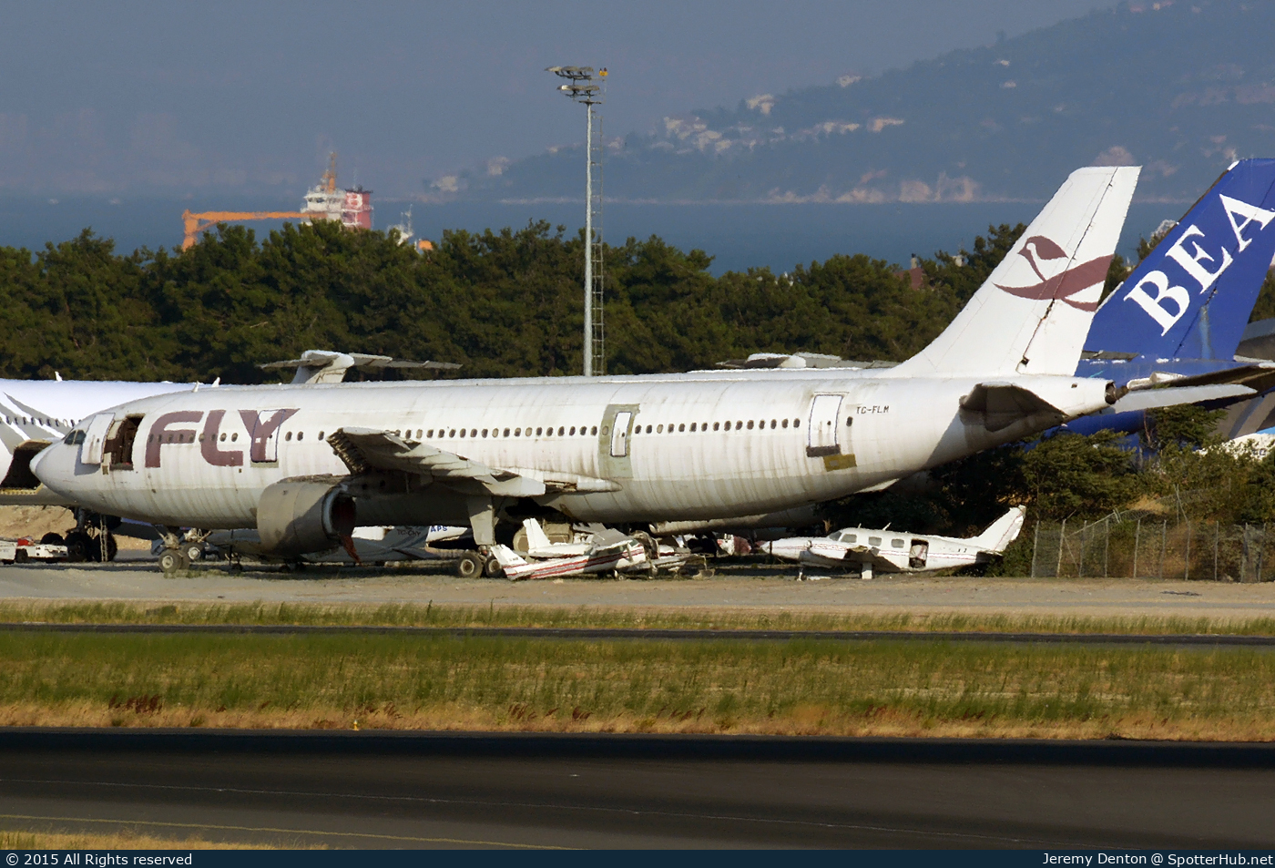 Photo of TC-FLM - Airbus A300B2K-3C operated by Fly Air