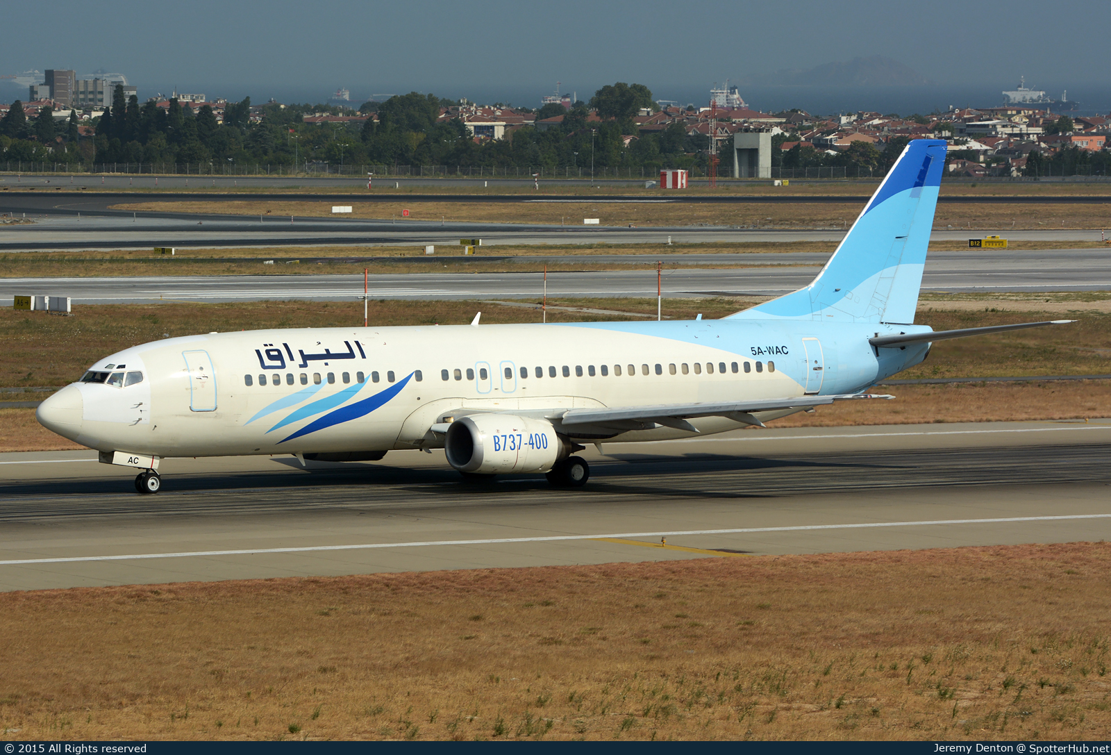 Photo of 5A-WAC - Boeing 737-4B6 operated by Buraq Air