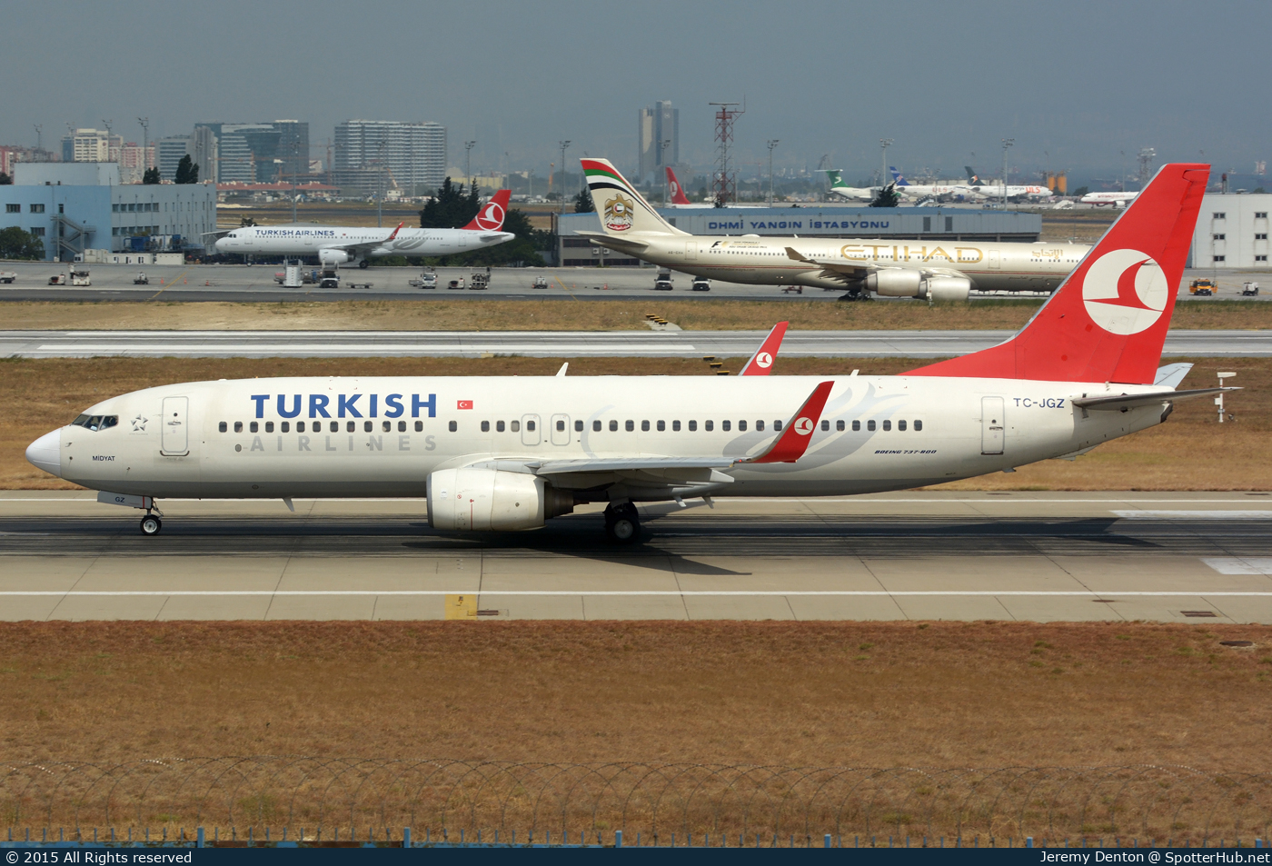 Photo of TC-JGZ - Boeing 737-8F2 operated by Turkish Airlines