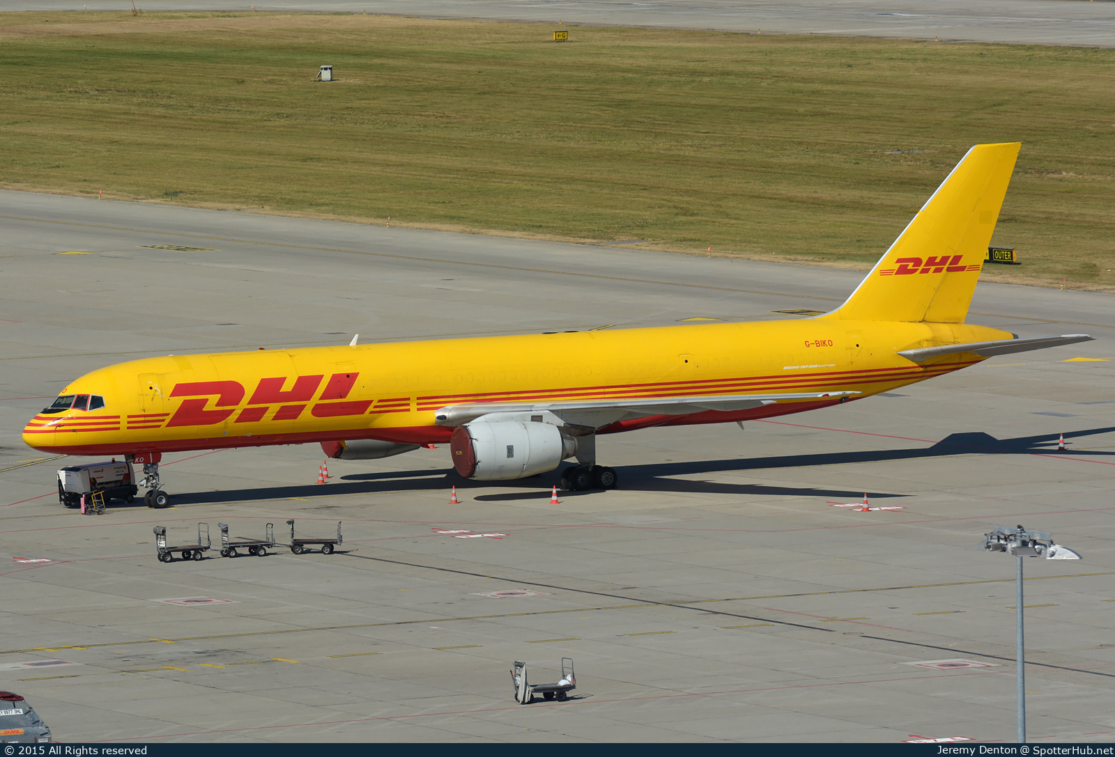 Photo of G-BIKO - Boeing 757-236(SF) operated by DHL Air