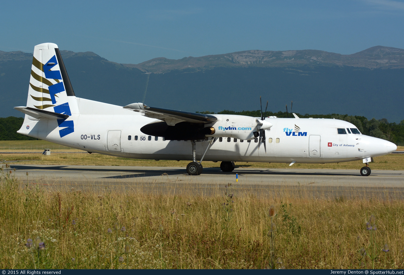 Photo of OO-VLS - Fokker 50 operated by VLM Airlines