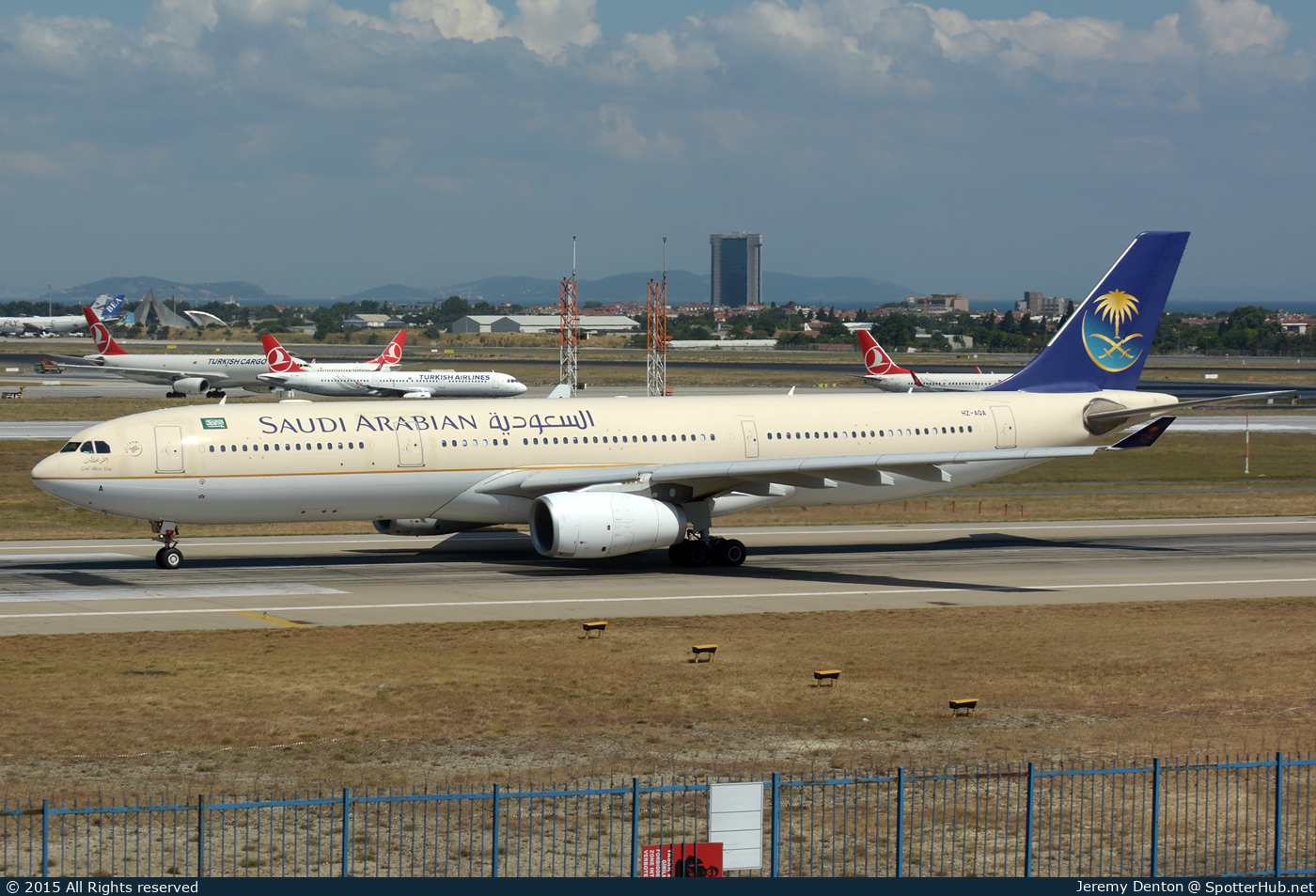Photo of HZ-AQA - Airbus A330-343 operated by Saudi Arabian Airlines