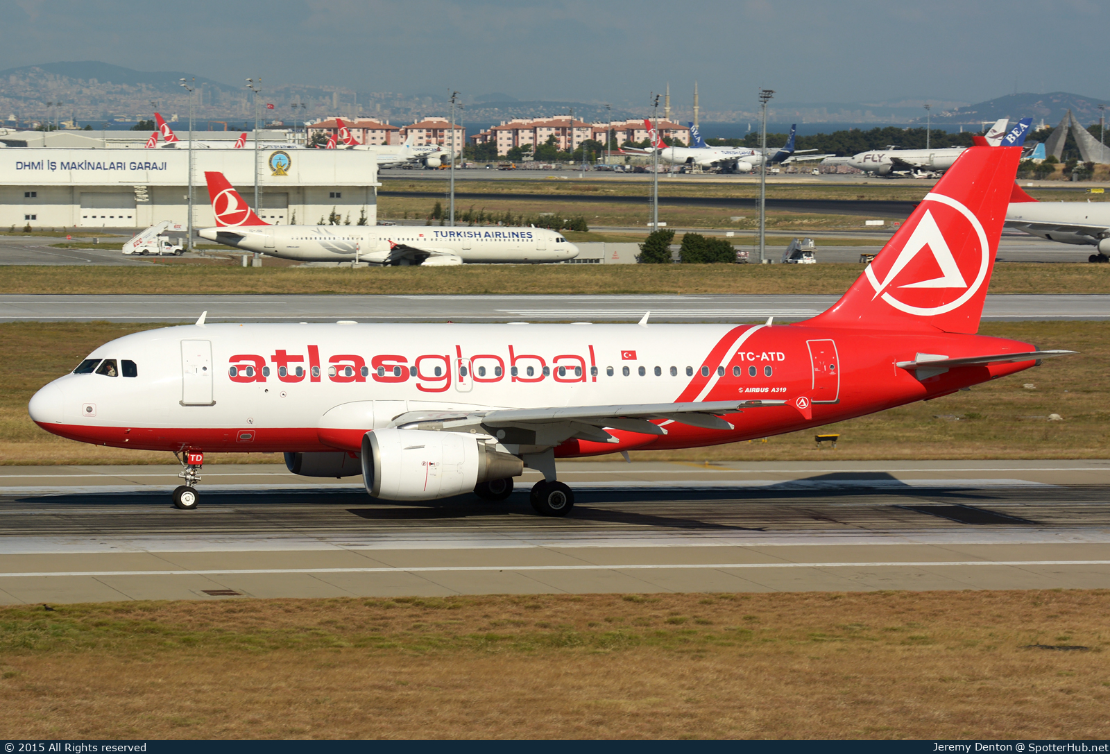 Photo of TC-ATD - Airbus A319-112 operated by AtlasGlobal