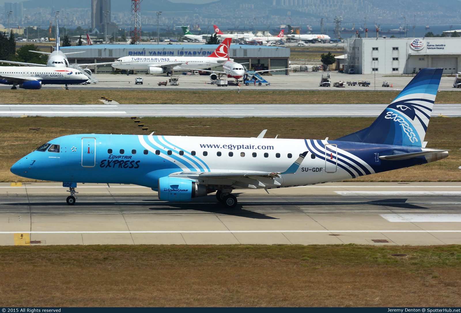 Photo of SU-GDF - Embraer ERJ-170LR operated by Egyptair Express