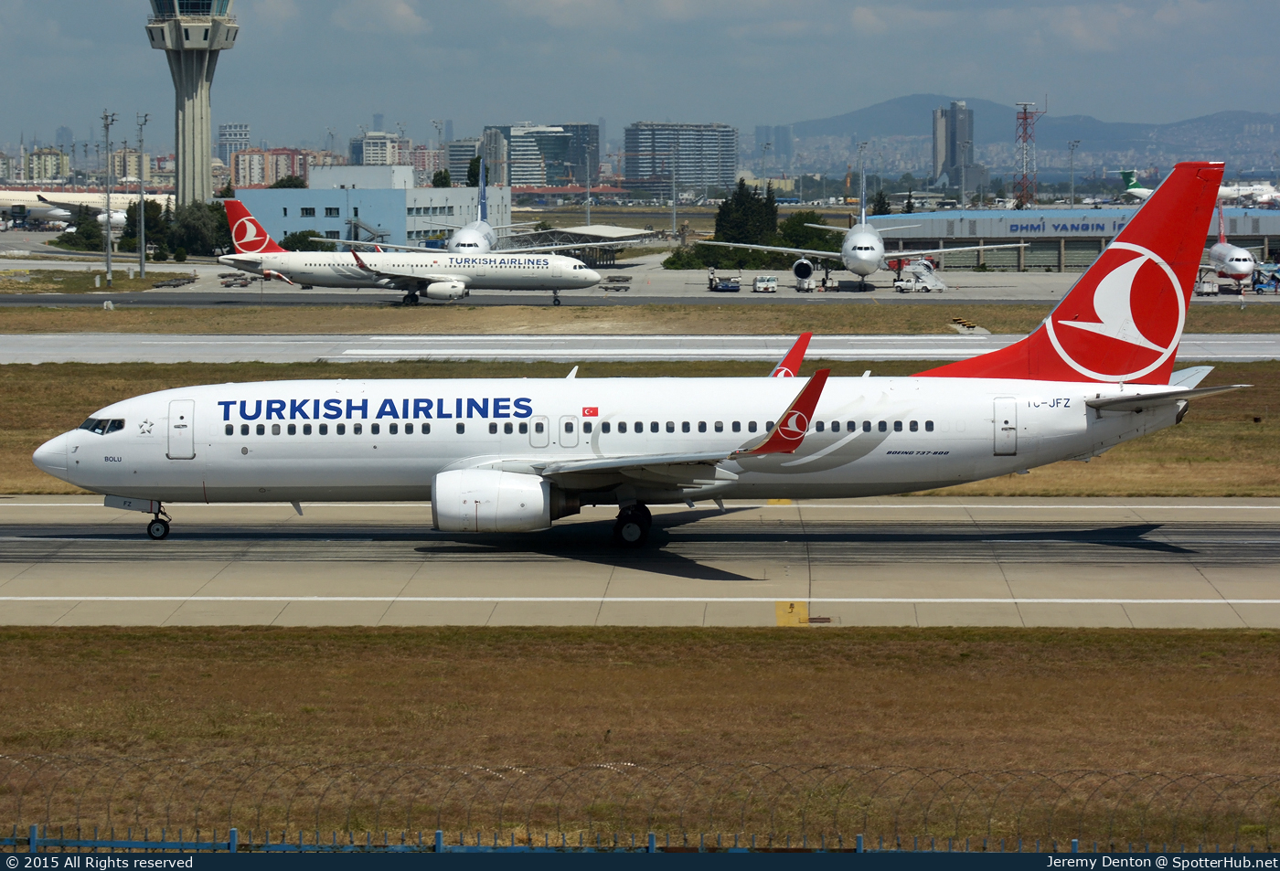 Photo of TC-JFZ - Boeing 737-8F2 operated by Turkish Airlines