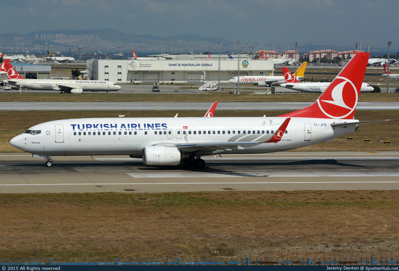 Photo of TC-JFR - Boeing 737-8F2 operated by Turkish Airlines