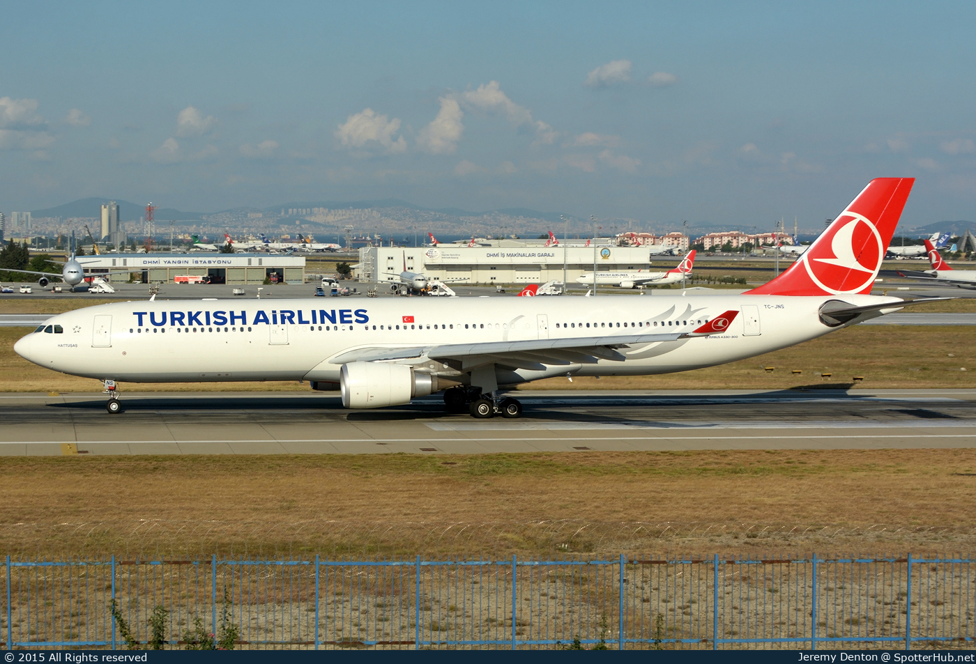Photo of TC-JNS - Airbus A330-303 operated by Turkish Airlines