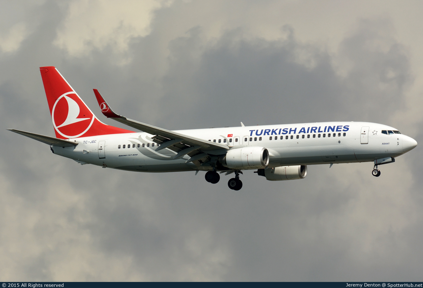 Photo of TC-JGC - Boeing 737-8F2 operated by Turkish Airlines