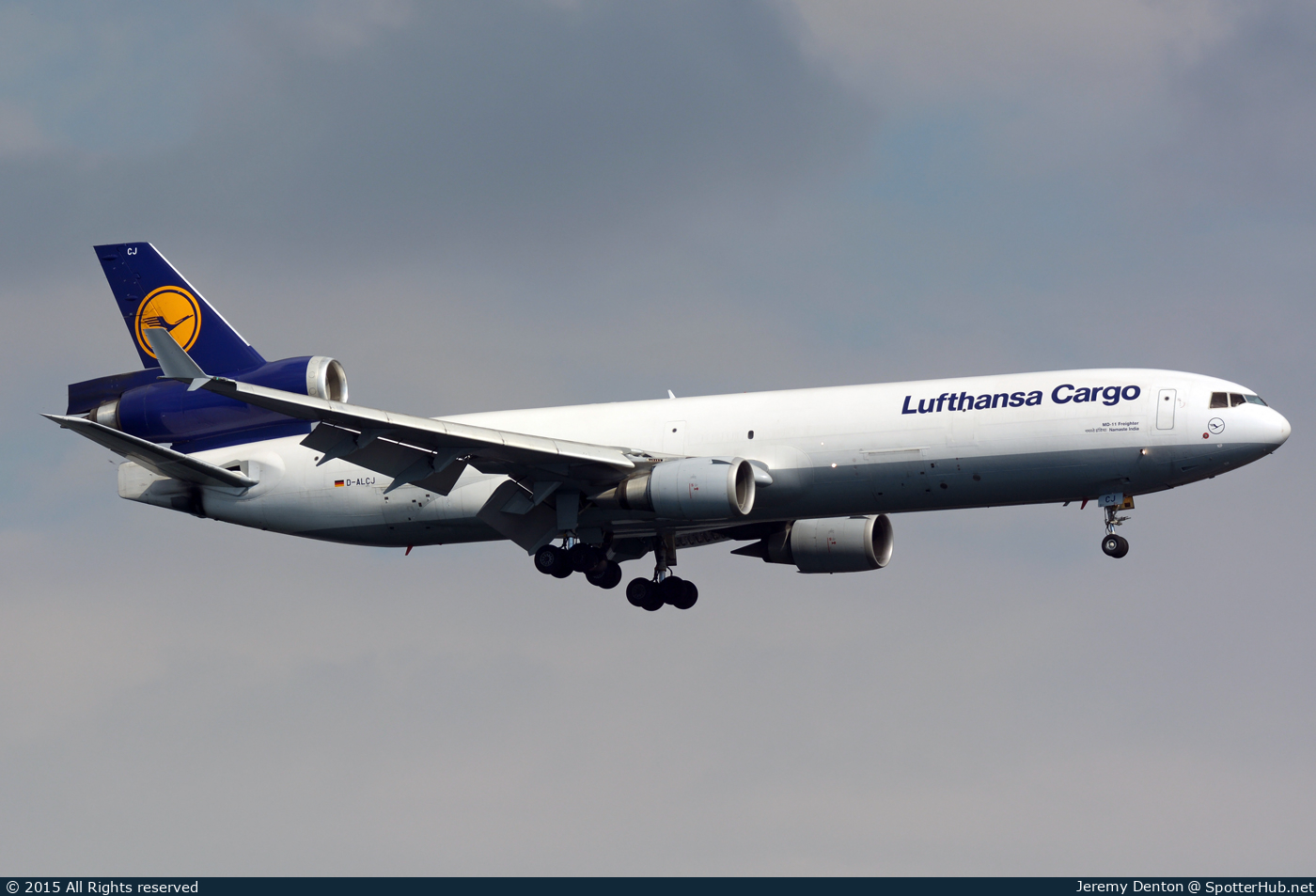 Photo of D-ALCJ - McDonnell Douglas MD-11(F) operated by Lufthansa Cargo