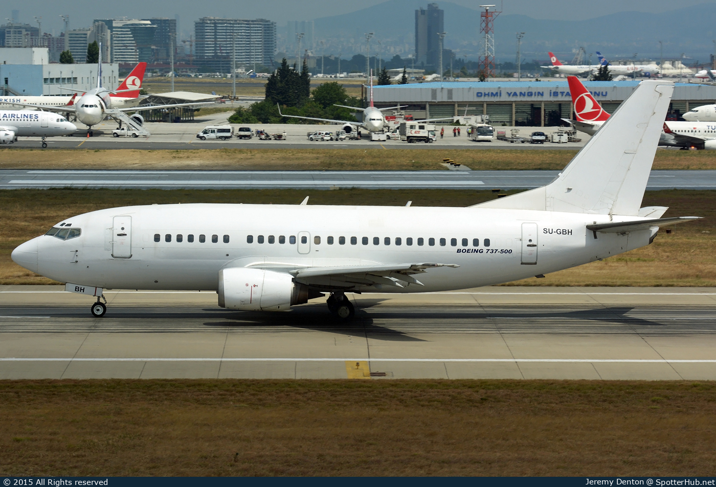 Photo of SU-GBH - Boeing 737-566 operated by Egyptair