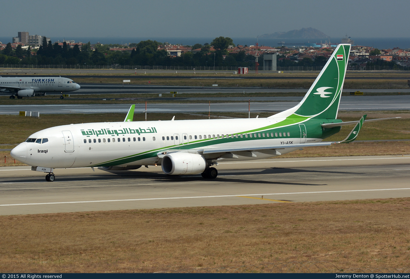 Photo of YI-ASK - Boeing 737-81Z operated by Iraqi Airways