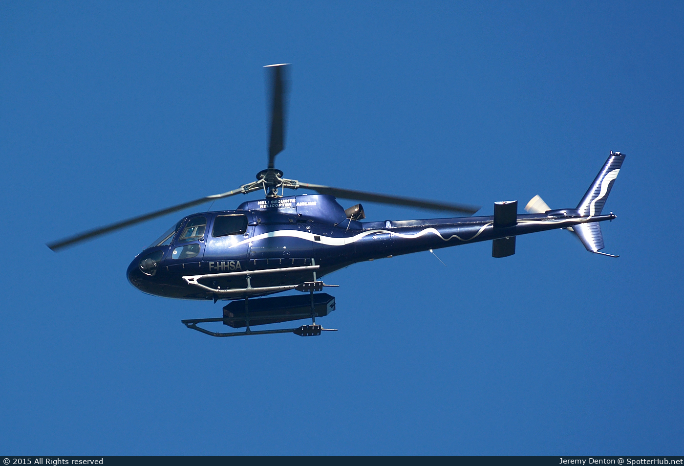 Photo of F-HHSA - Aérospatiale AS350B2 Écureuil operated by Heli Securité