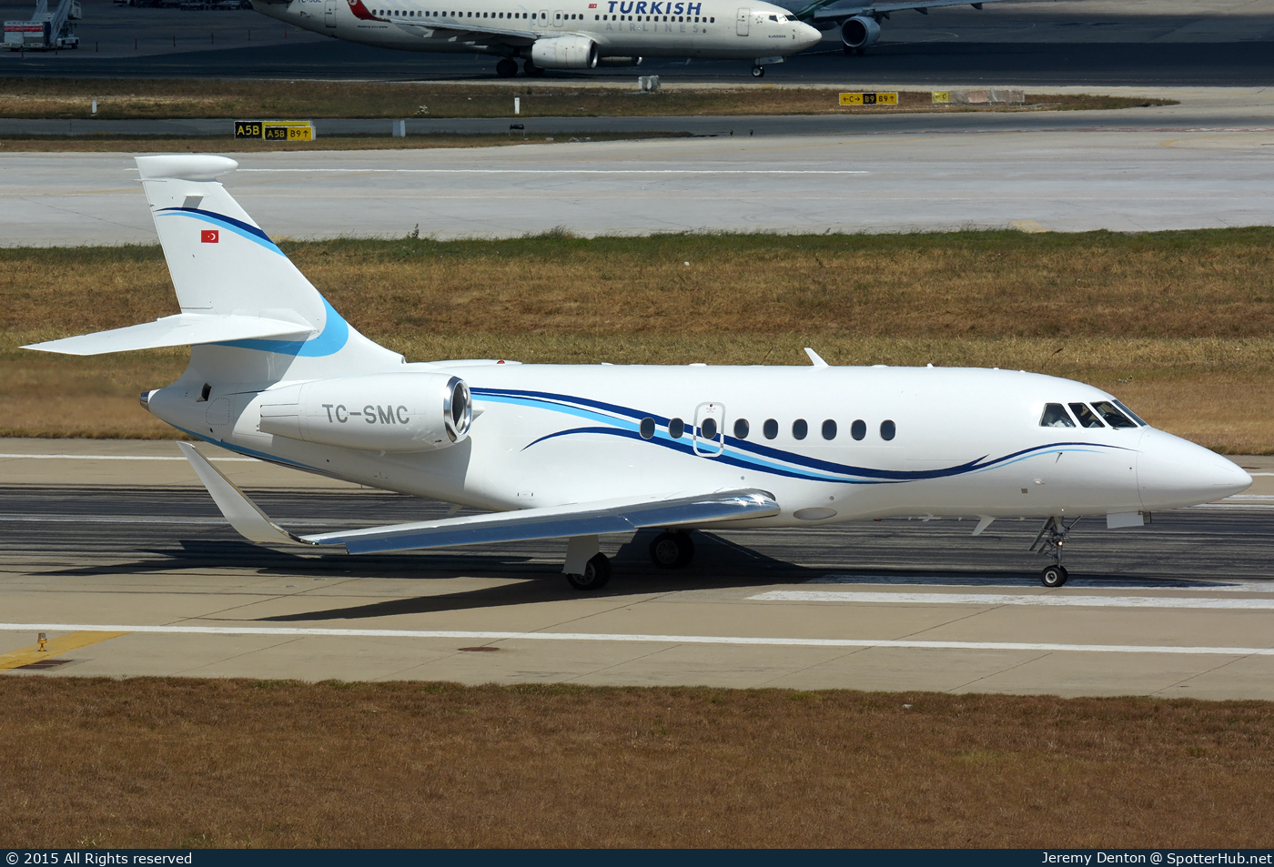Photo of TC-SMC - Dassault Falcon 2000EX operated by Private