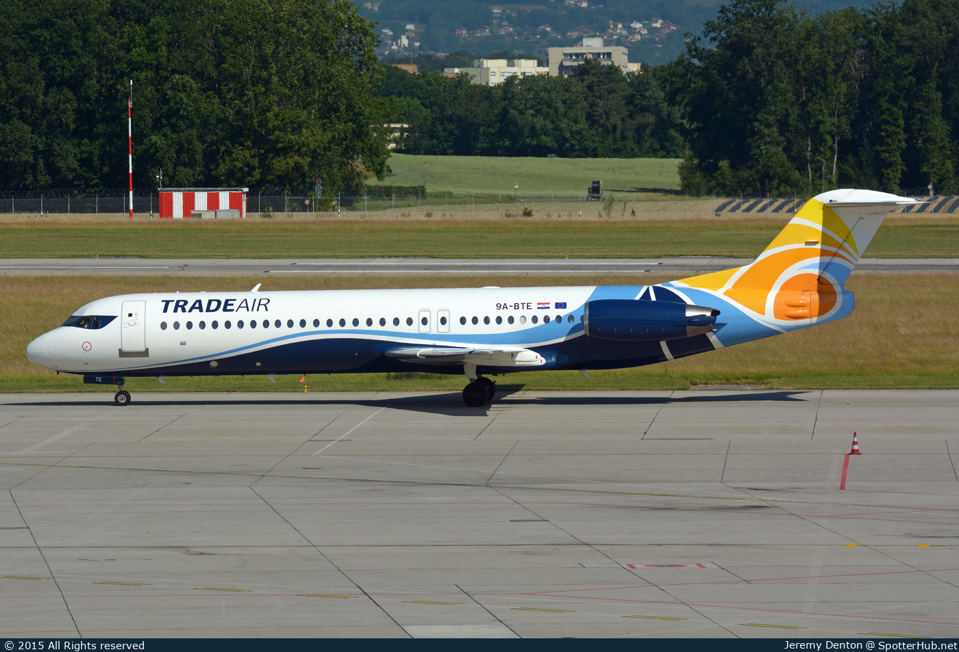 Photo of 9A-BTE - Fokker 100 operated by Trade Air
