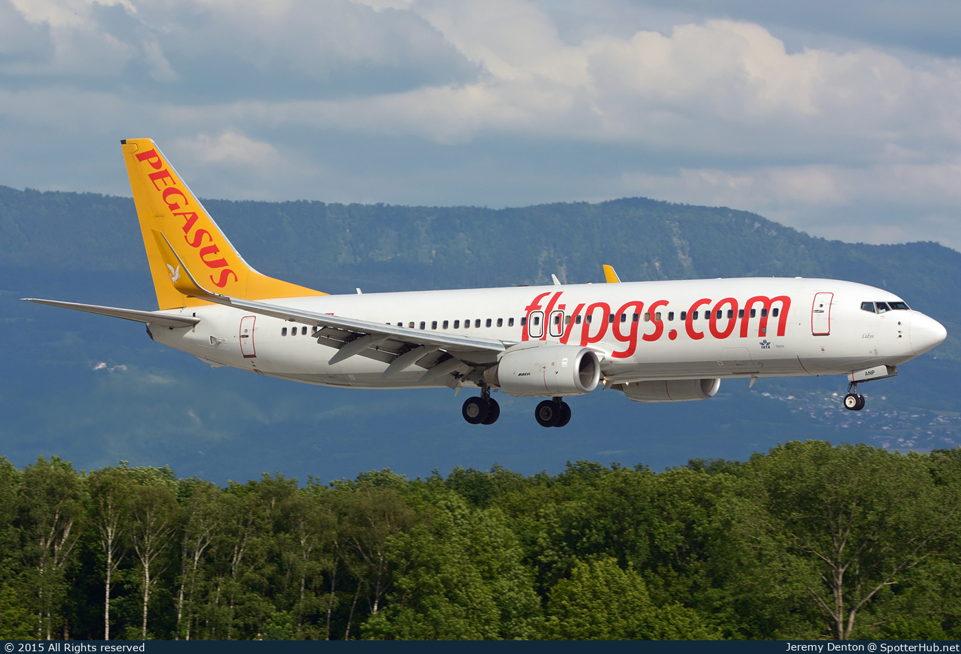 Photo of TC-ANP - Boeing 737-82R operated by Pegasus Airlines