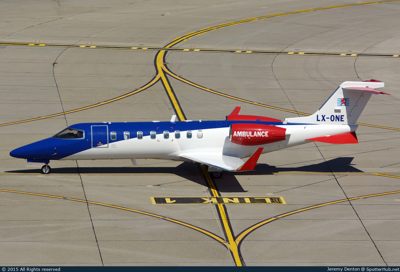 Photo of LX-ONE - Bombardier Learjet 35A operated by Luxembourg Air Ambulance