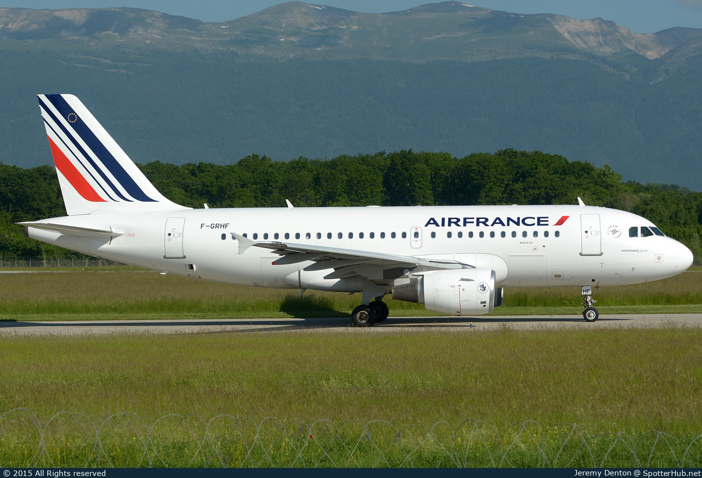 Photo of F-GRHF - Airbus A319-111 operated by Air France