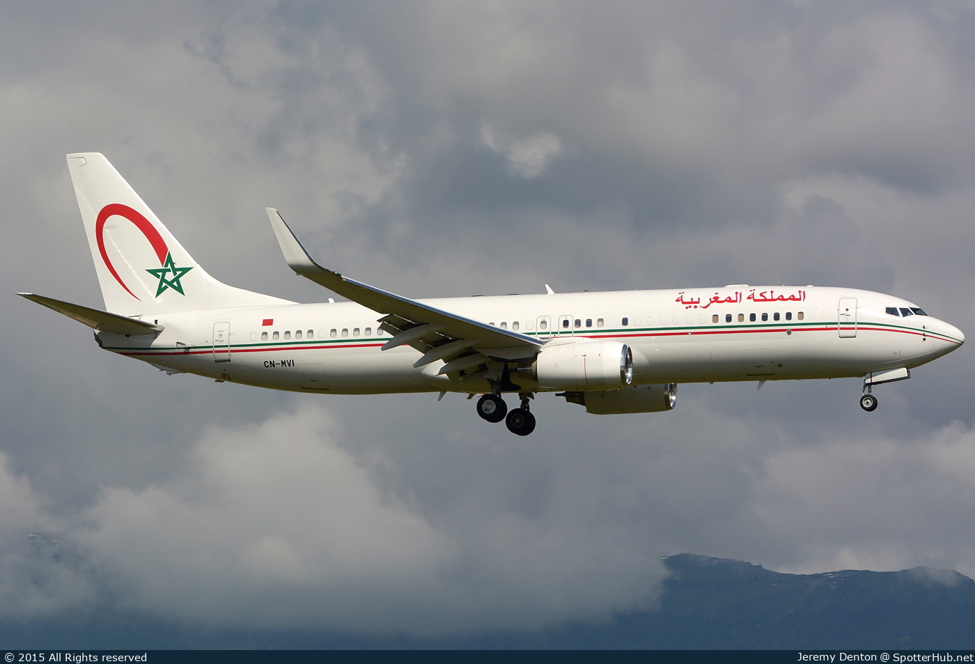 Photo of CN-MVI - Boeing 737-8KB(BBJ2) operated by Government of Morocco