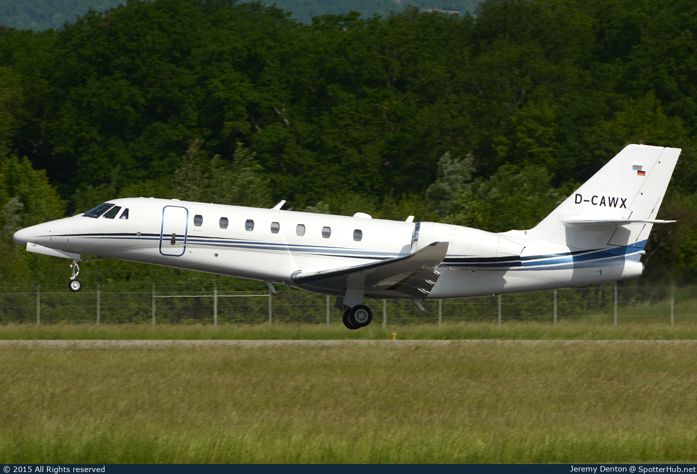 Photo of D-CAWX - Cessna 680 Citation Sovereign+ operated by Aerowest