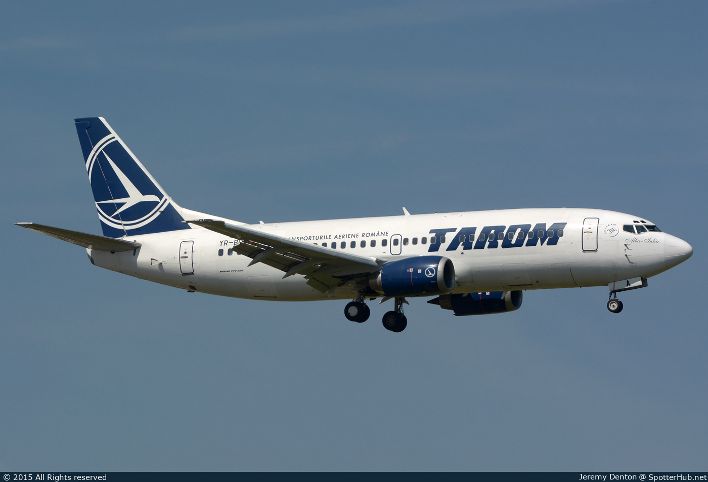 Photo of YR-BGA - Boeing 737-38J operated by Tarom - Romanian Air Transport