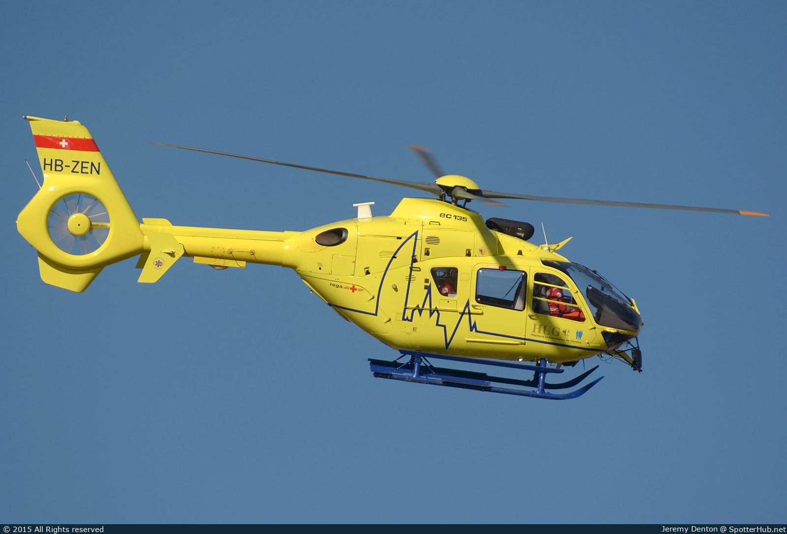 Photo of HB-ZEN - Eurocopter EC135 T2+ operated by Rega Swiss Air-Rescue (opb Swift Copters)