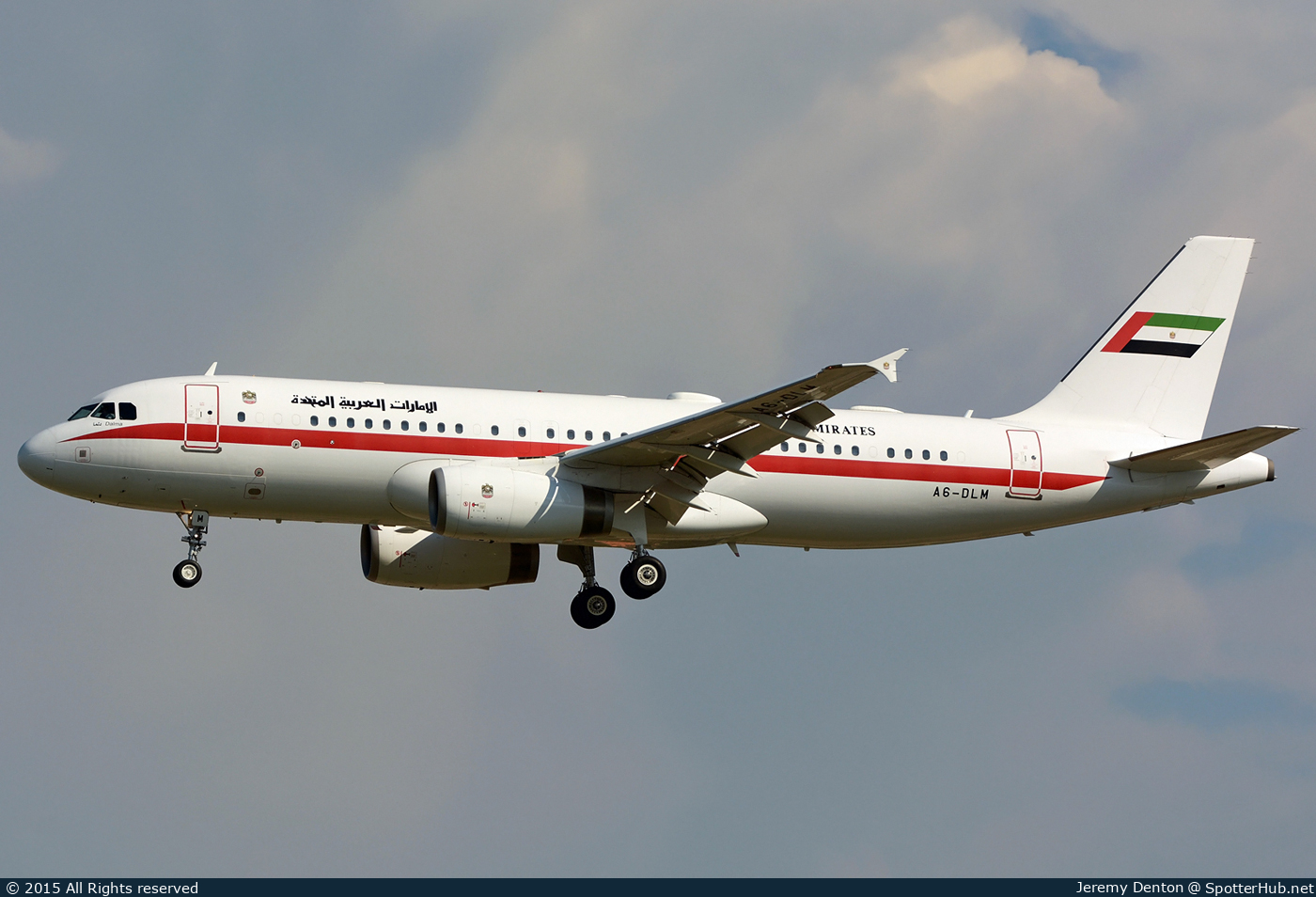 Photo of A6-DLM - Airbus A320-232 operated by United Arab Emirates Presidential Flight